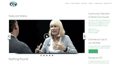 Desktop Screenshot of communitytv.org