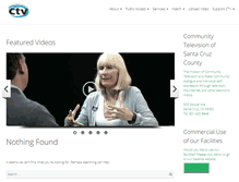 Tablet Screenshot of communitytv.org