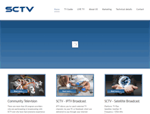 Tablet Screenshot of communitytv.com.au